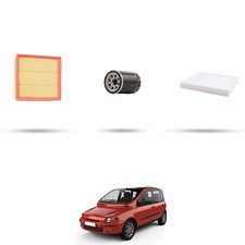 HOFFCAR Kit tagliando - 3 filtri per Fiat Multipla (186) 1.6 16v Bipower 76kw da