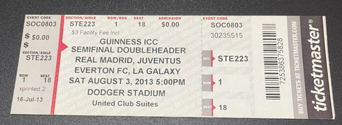 Biglietto real madrid - real,