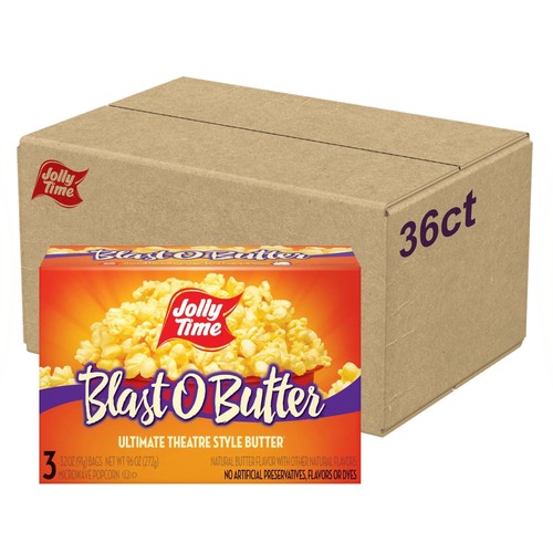 Popcorn microonde jolly time - popcorn,