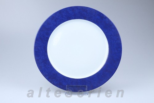 Piatto segnaposto blu