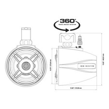 Altoparlanti a torre 10" con