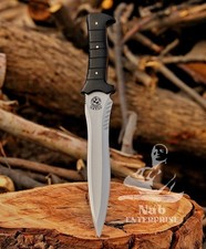 Coltello acciaio a molla fatto