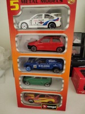 BBURAGO  COD.4300 DIE CAST  5 MODELLI scala 1:43 Made In Italy 