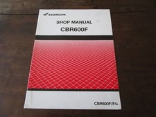 Honda CBR 600 F4 F CBR600F4 2003 Shop Manual Manuale Officina
