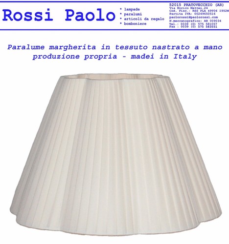 Paralume modello margherita