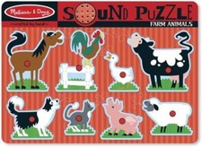 Puzzle sonoro legno - puzzle, in
