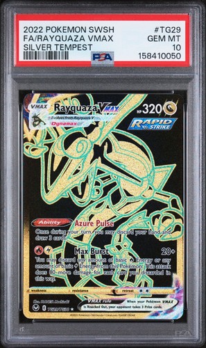 Pokemon rayquaza vmax tg29 - vmax,