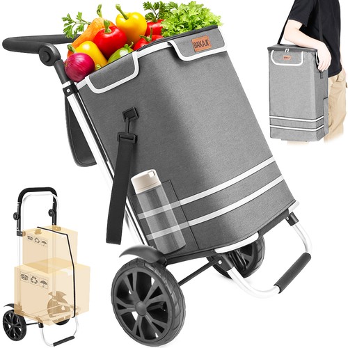 Carrello spesa pieghevole - spesa, 56l
