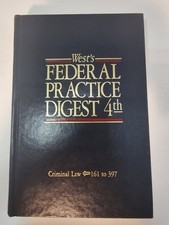 West's Federal Practice Digest