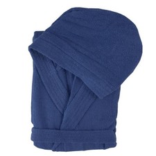 Bassetti Accappatoio viaggio in microspugna 280 gr/mq B1 blu