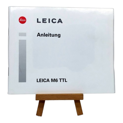 Leica ttl istruzioni - leica, m6