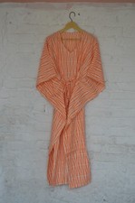 Abito lungo in caftano 100%