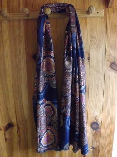 Grande étole style klimt 100 - klimt, 100%