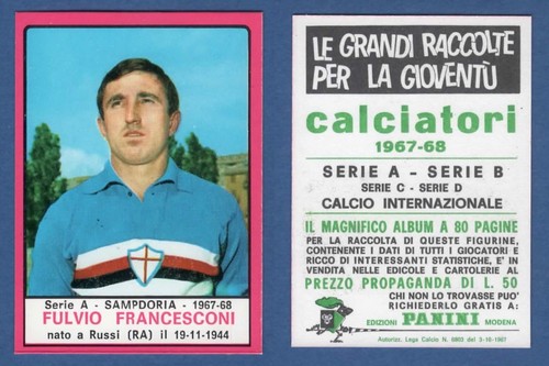 Figurina calciatori panini - figurina,