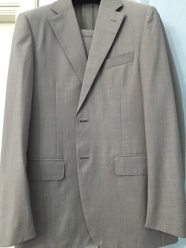 Canali men light grey - grey, wool