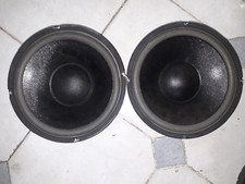 COPPIA di woofer 25 cm 8 ohm
