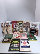 Lot of 12 Poker Books Gambling