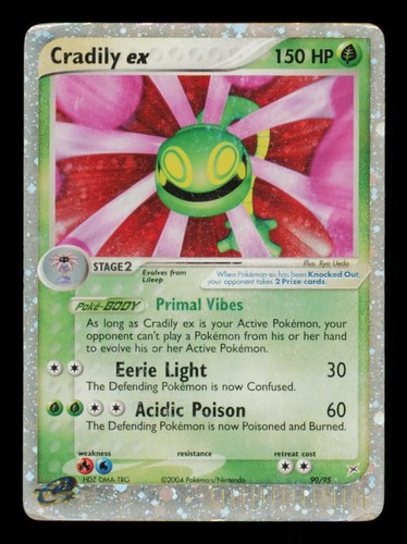 Pokemon card cradily - pokemon, ex