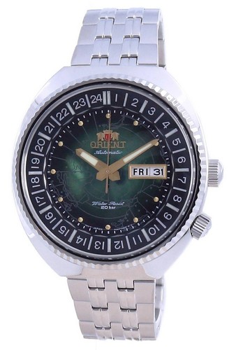 Orologio uomo orient - world, map