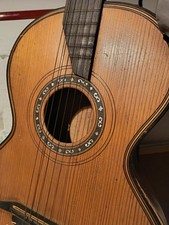 Chitarra Antica 1900 Torino Da Restaurare Completamente.