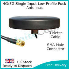 Antenna 4G/5G LTE Puck SiSo Esterno Mobile Banda Larga Internet SMA Huawei TP-Link