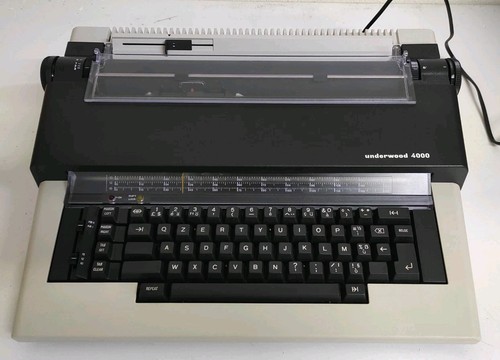 New underwood 4000 electric - underwood,