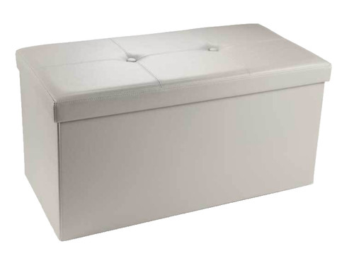 Pouf contenitore poggiapiedi - pouf,