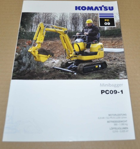 Komatsu pc09 escavatore - pc09-1,