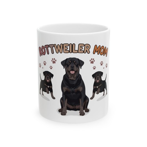 Rottweiler mom mug - rottweiler, birthday