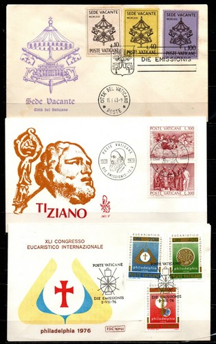 Vaticano collezione fdc - -,