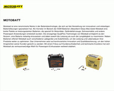 Batteria 7Ah MOTOBATT MB5U per