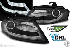 FARI FANALI ANTERIORI AUDI A4 B8-8K DAL 2008 AL 2012,LUCI DIURNE A LED 