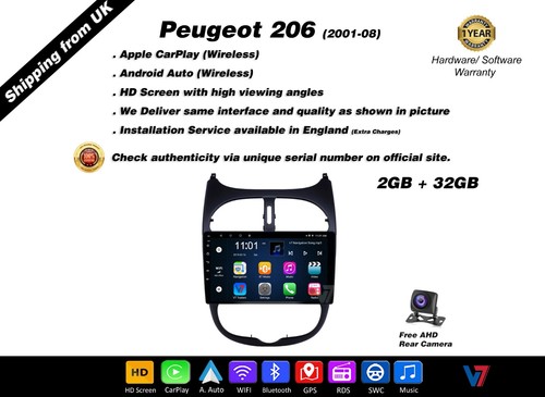 Peugeot 206 2001 - -08, android