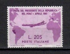 Italia Repubblica 1961 Gronchi