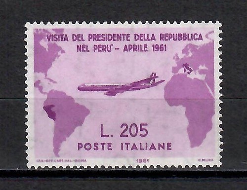 Italia repubblica 1961 gronchi - italia,