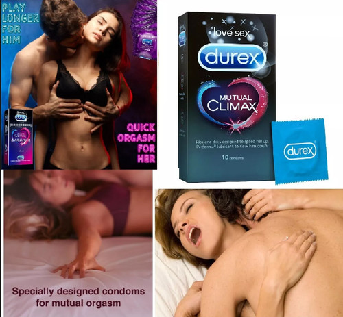 Durex mutual climax condom - mutual,