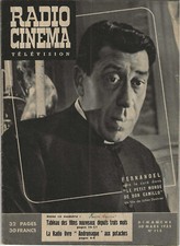Radio Cinéma Télévision n° 115 - Fernandel (Mars 1952)