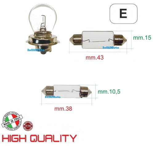 Set lampadine luce faro - lampadine,
