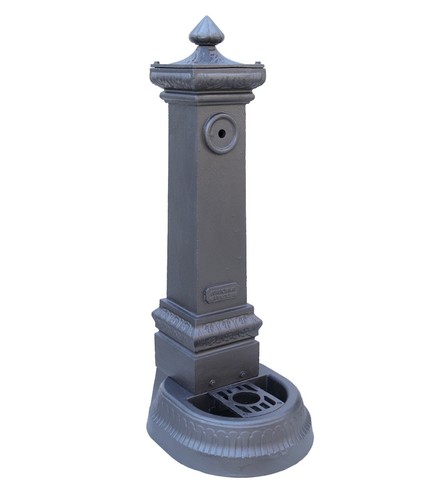 Fontana colonna ghisa - a,