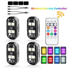 4x Luci Stroboscopiche LED