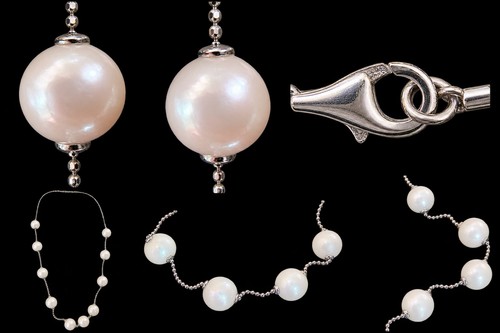 Borra collana donna argento - donna,