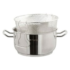 Tognana Friggitrice con cestello e coperchio (22cm) Inox VANITOSA Cromo lucido