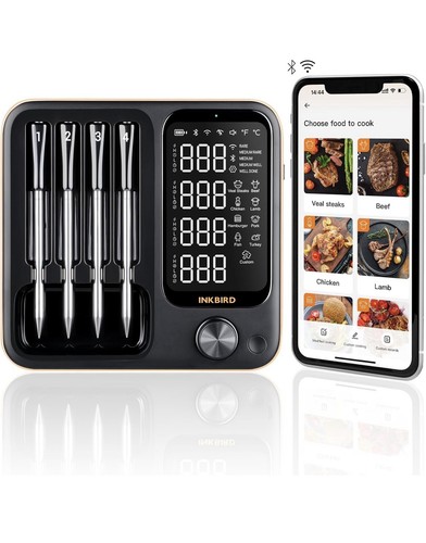Termometro carne wireless - termometro, con