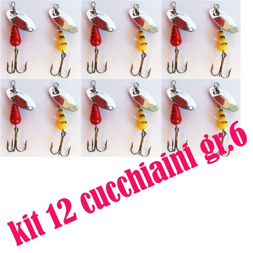 Cucchiaini rotanti trota - 12, no