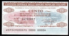 Miniassegni ist cent - , banche
