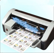 Tagliabiglietti da visita semiautomatico 220 V da banco SSB-001 tagliacarte elettrico