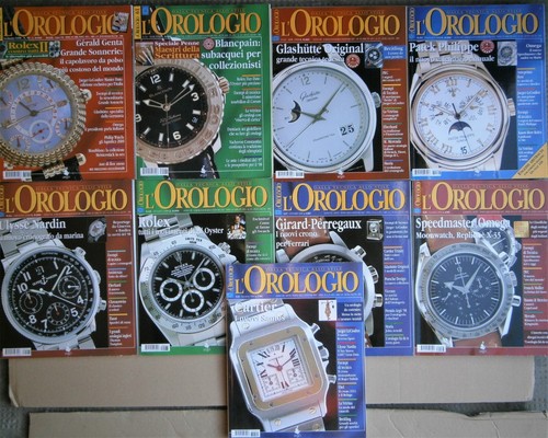 Riviste orologio anno - riviste,
