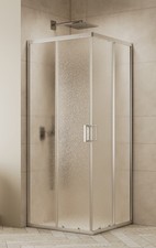 Box doccia cromo - , vetro
