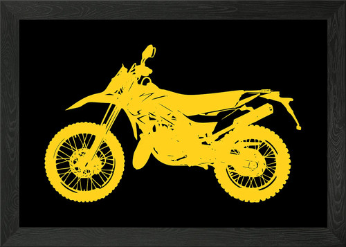 Bike chopper drive - bike, wall