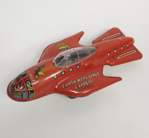 Vintage mettoy dan dare nave - mettoy,